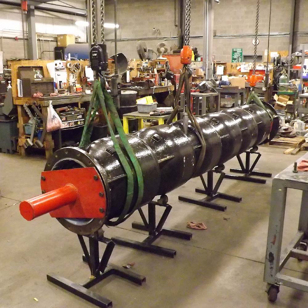 finished pump repair ready for installation