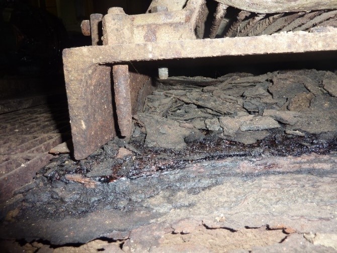 Old equipment base
