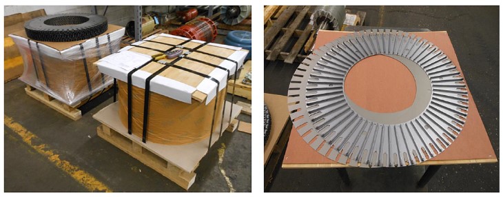 Laser cut C-5 core material