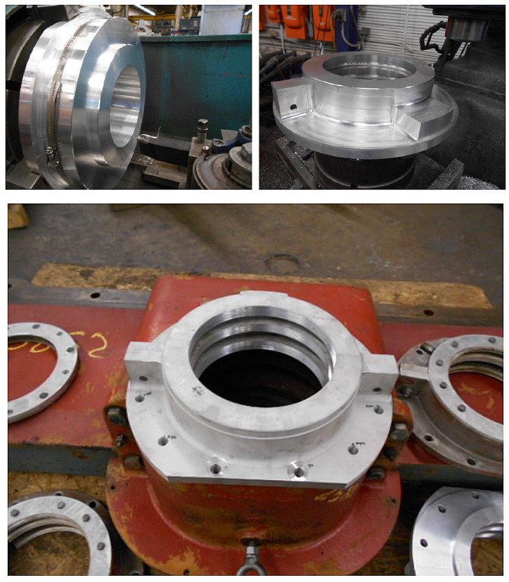 bearing housing seals that are out of tolerance