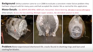 800HP Crusher Electric Motor Repair