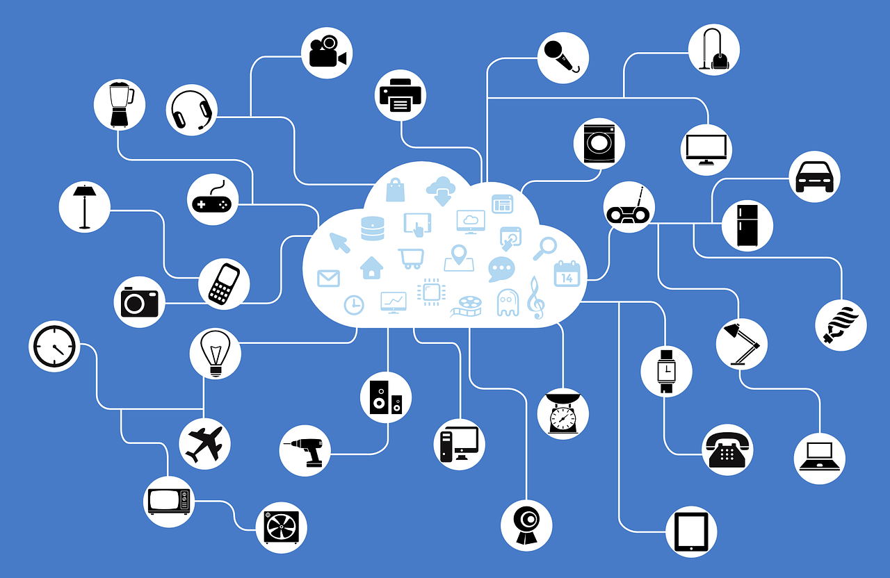 Cloud internet network graphic
