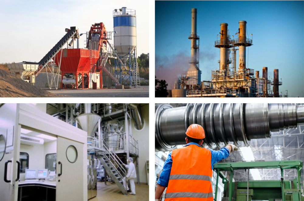 Collage of industries HECO serves